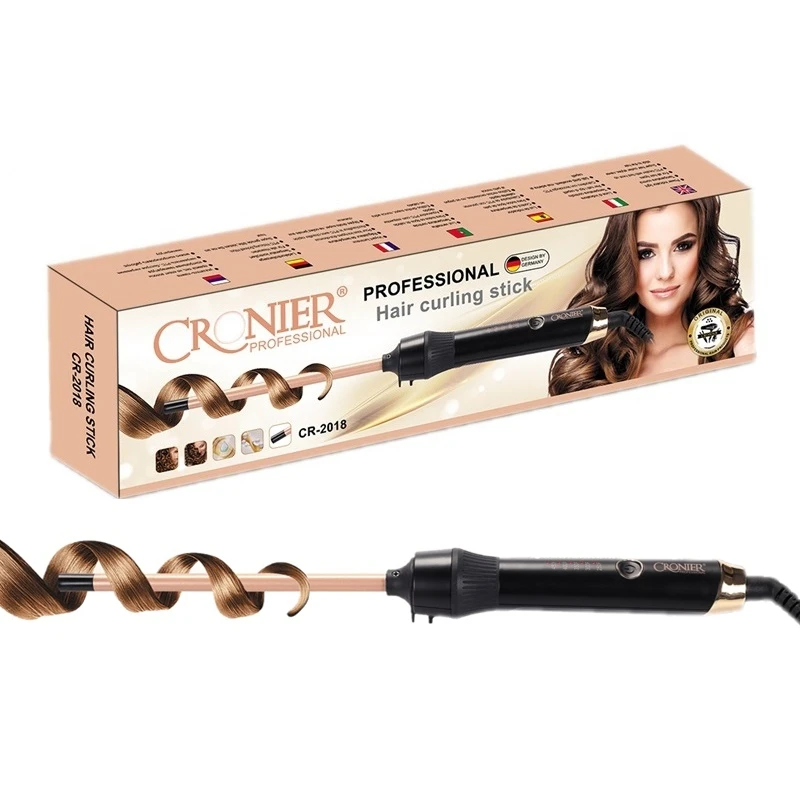 Max 450℉ Professional Hair Curling Tongs Electric Hair Curler Wand Wave Curling Iron Corrugated Styling Tool Salon 220-240V