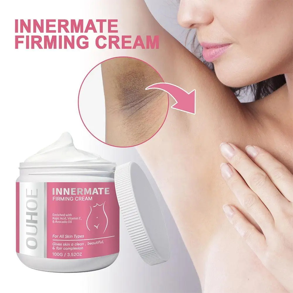 Body Whitening Cream Intimate Areas Underarm Knee Buttocks Private Bleach Remove Pigmentation Nourish Dark Skin Brighten 100g fast whitening cream face washing product bleaching cream for black skin underarm knee buttocks private remove melanin