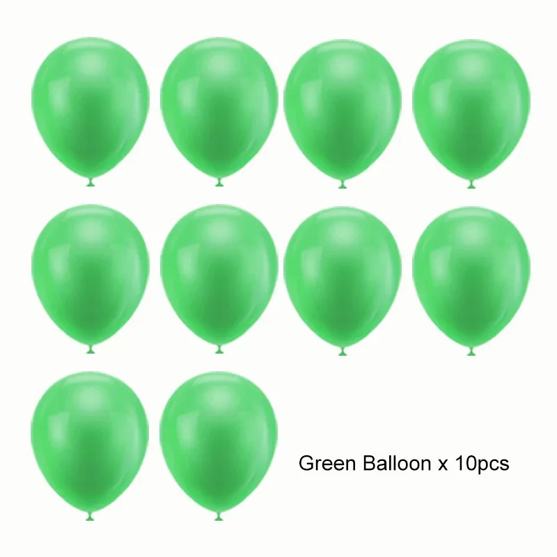 10pcs green