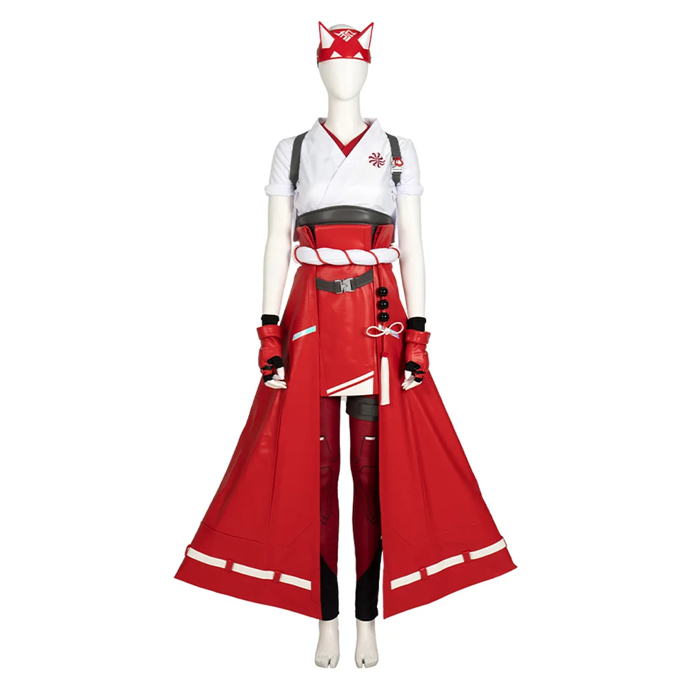 

OW Kiriko Cosplay Costume Outfits Halloween Carnival Suit