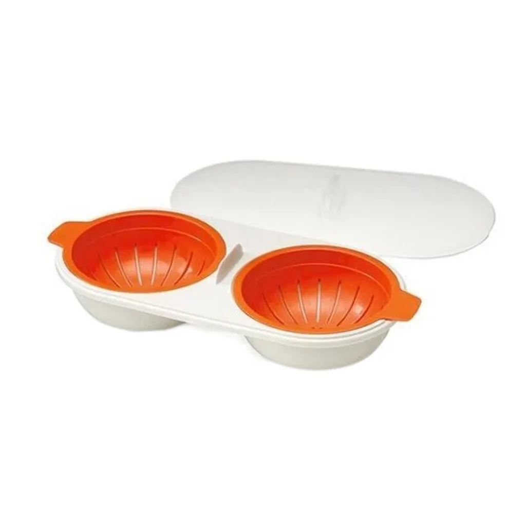 Poacher Microwavable Double Layer Egg Cooker Cooking Kitchen Tools Pack egg cooker egg poacher silicone egg poacher