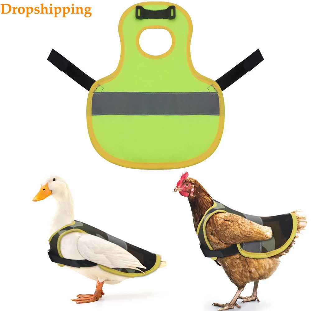 Chickenreflectivevestchickenduckgoosevestpetnightprotective