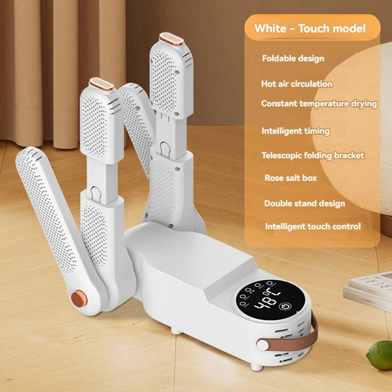 Shoe Dryer Boot Dryer Portable Electric Shoe Foldable Design Glove For Ski Boots, Work Boots EU Plug