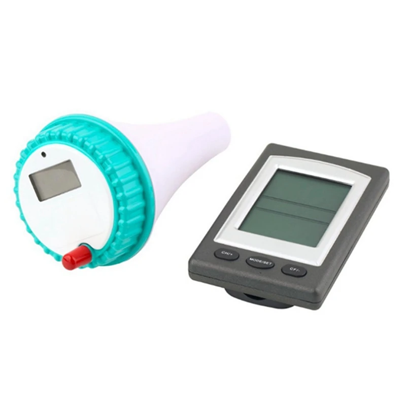 

Wireless Buoy Swimming Pool Spa Thermometer Long Range Waterproof Bathtub Floating Thermometer Durable High Guality