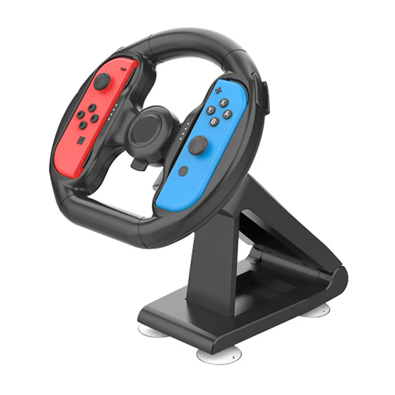 Racing Steering Wheel Parts Components Controller Attachment with 4 Suction Cups For Nintendo Switch OLED Game Accessories Racing Steering Wheel Game Controller Accessories