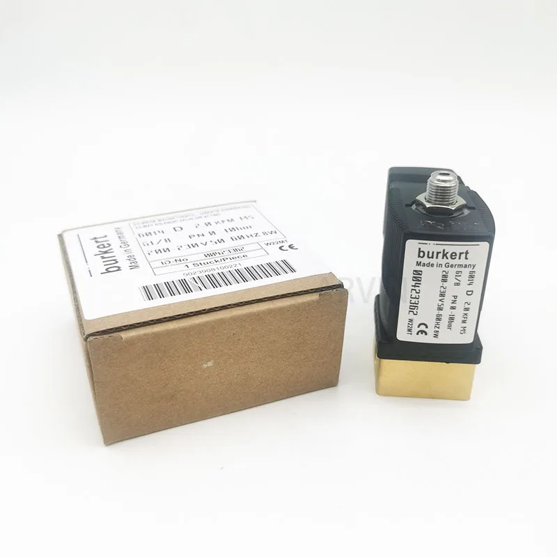 

Burkert Solenoid Valve 00423362 Two-Way Valve 6014 Series G1/8 Screw Pattern AC220V Voltage