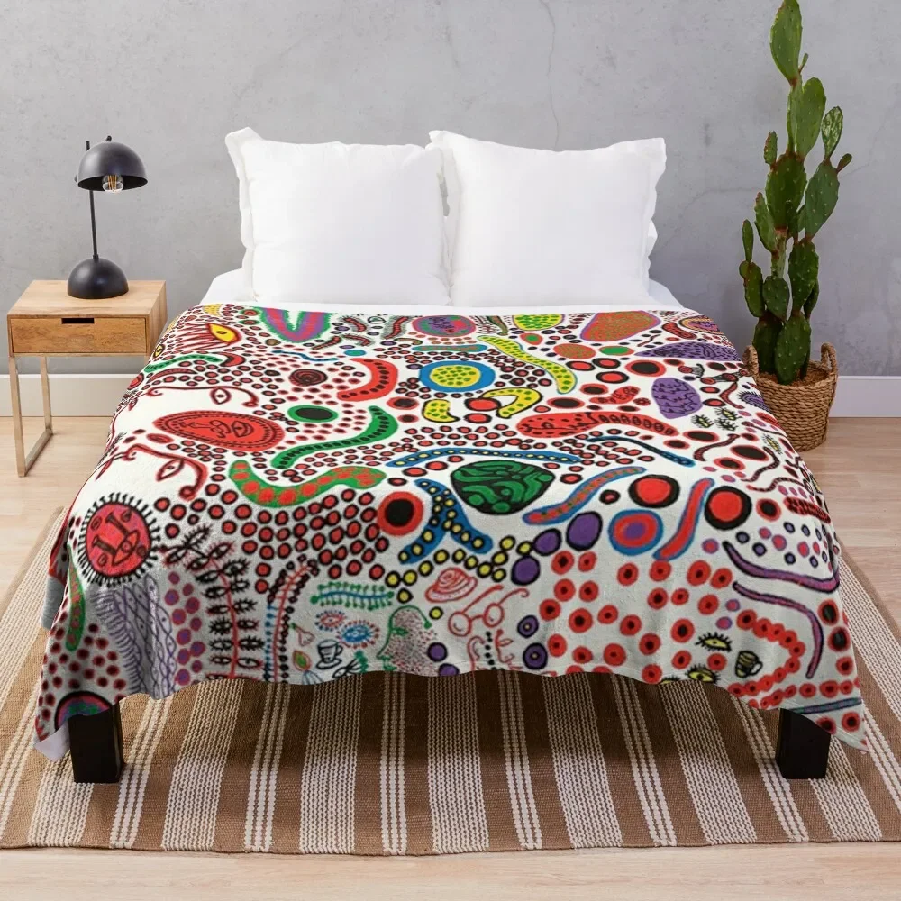 

Yayoi Kusama Endless Life Throw Blanket Sofas Moving Blankets