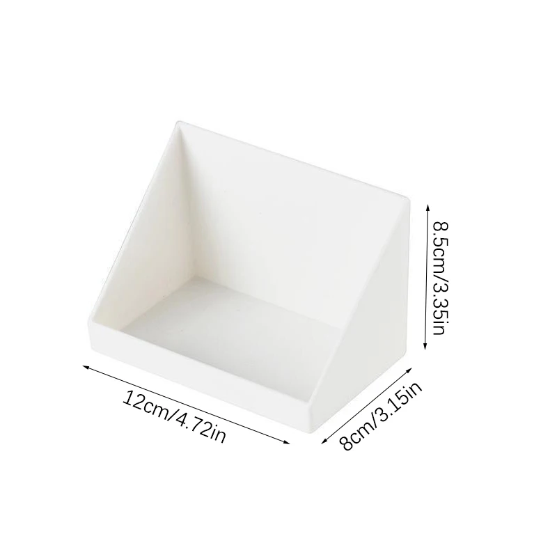 1PC PP Bathroom Wall Mounted Organizer Expanded Space Categorized Organizer Boxes Band-Aid Cosmetic Jewelry Box 6