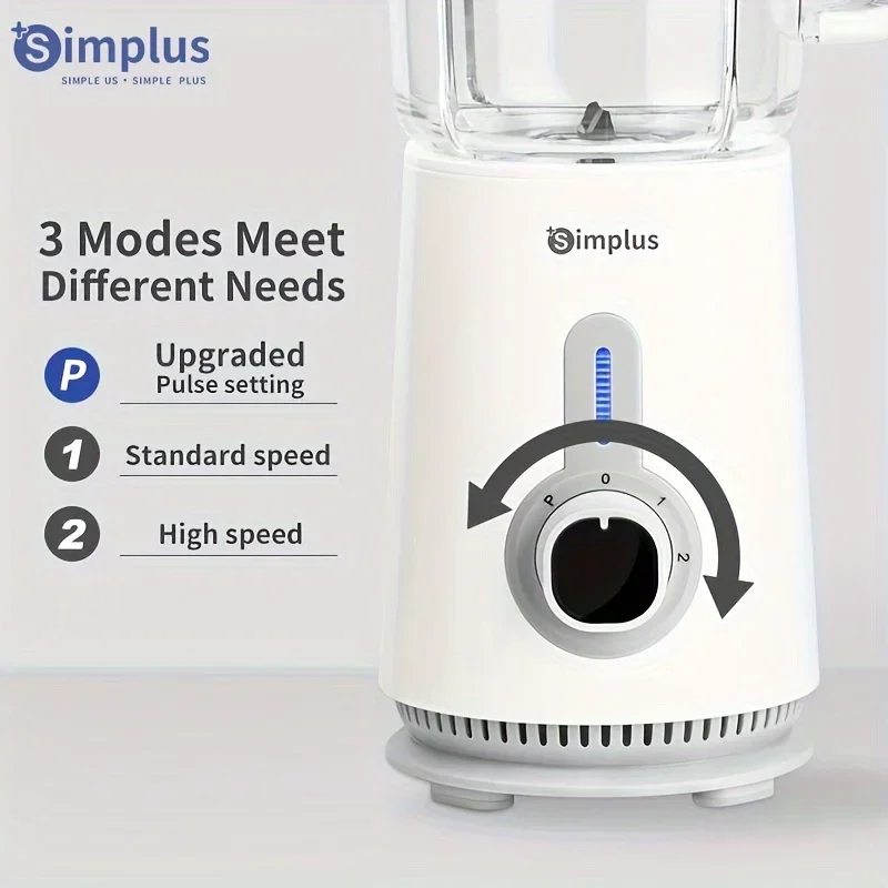 stainless steel set simplus set 3-in-1 Multifunctional Food Processor Blender Juicer Grinder Set Blades meat juice juicer Beans 4
