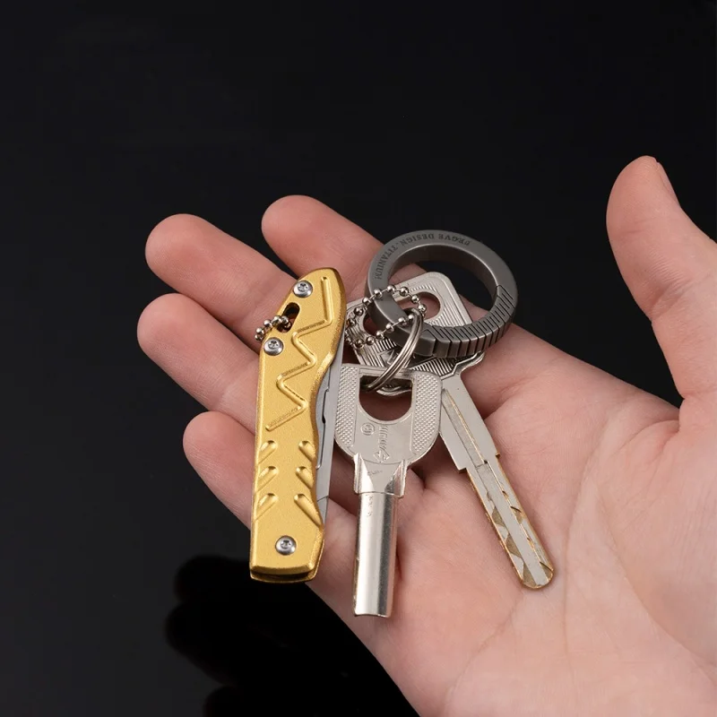 다기능 아트 나이프, 접이식 수술용 손잡이, 휴대용 호신용, 날카로운, 개봉, 포장 풀기, 익스프레스 키체인