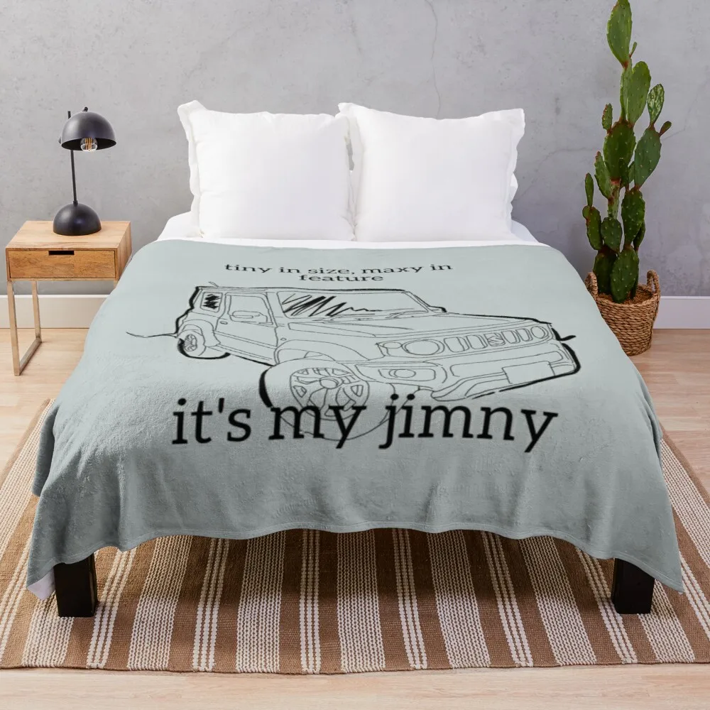

Suzuki jimny sketching Throw Blanket Fluffy Soft Blankets