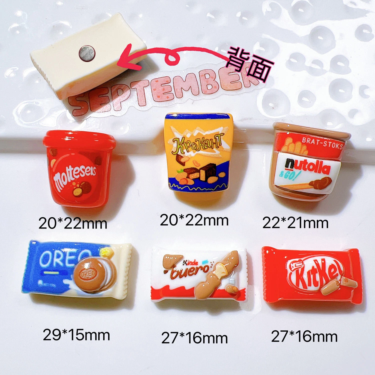 Magnetic Fridge Magnets Magnetic Sticker 6PCS