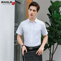 Summer Fashion Men's Short sleeved Professional Shirt Custom Brand Design Casual Business Polo Shirt Print Embroidery Logo S-7XL 2
