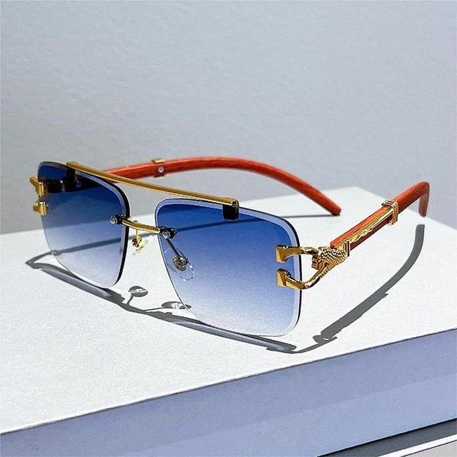 Cheap Vintage Fashion 2022 New Sunglasses Rimless Frameless