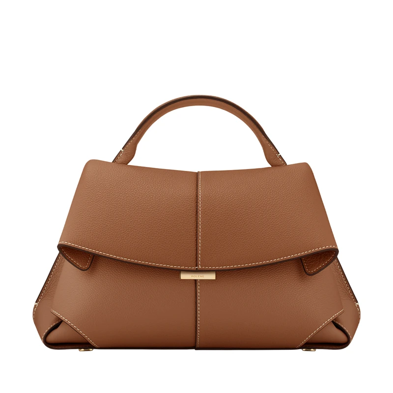 

European And American Fashion High-quality Leather Handbag, Simple And Versatile, Multi-functional Single Shoulder Crossbody Bag
