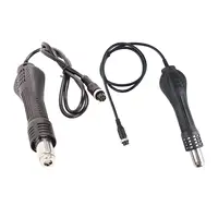 Hot Air Welding Tools Long Cable Hot Air Machine Handle Mini Soldering Handle for 858 878 8586 898D Rework Solder Station Repair 1