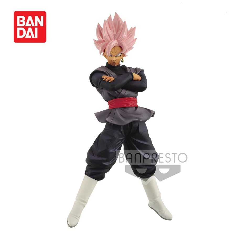 

Original Banpresto Dragon Ball Super Chousenshi Retsuden II Blcak Goku Action Figure Collectible Model Toys Figurals Brinquedos