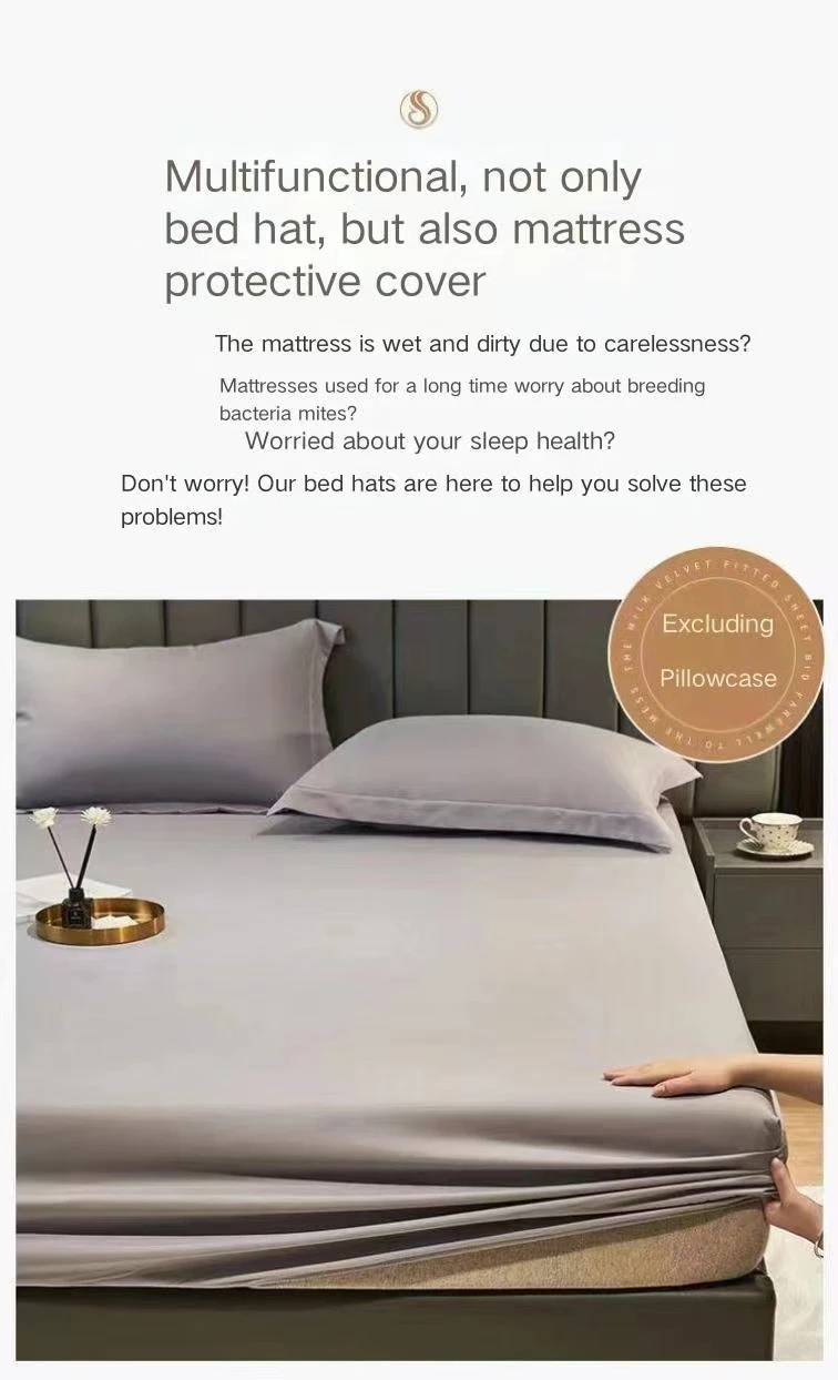 Description Picture 6 of itemHigh Grade Anti-slip Mattress Protector, Breathable Noiseless Mattress Topper,Anti-insect And Anti-mite Bed Sheet