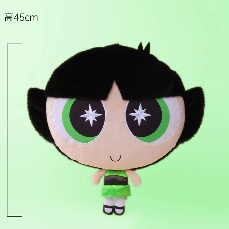 ألعاب قطيفة للفتيات بتصميم رأس كرتوني كبير مستوحى...