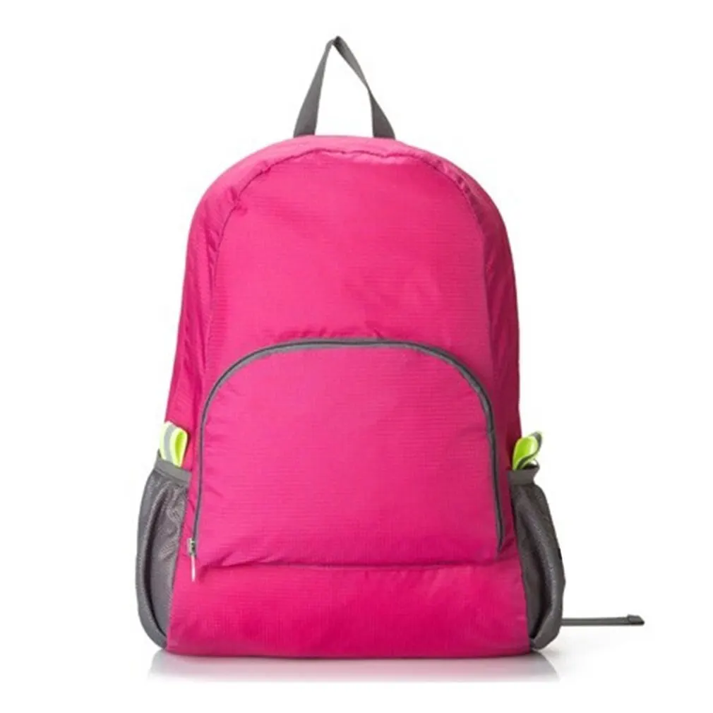 

Hiking Bag Rucksack Lightweight Foldable Waterproof Nylon Women Men Skin Pack Backpack Travel Outdoor Sports Camping