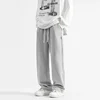 TFETTERS Brand Grey Motion Pants Mens 2024 Baggy Straight Leg Mid Rise Sweatpants Teenagers Casual Daily Male Clothes Oversize 1