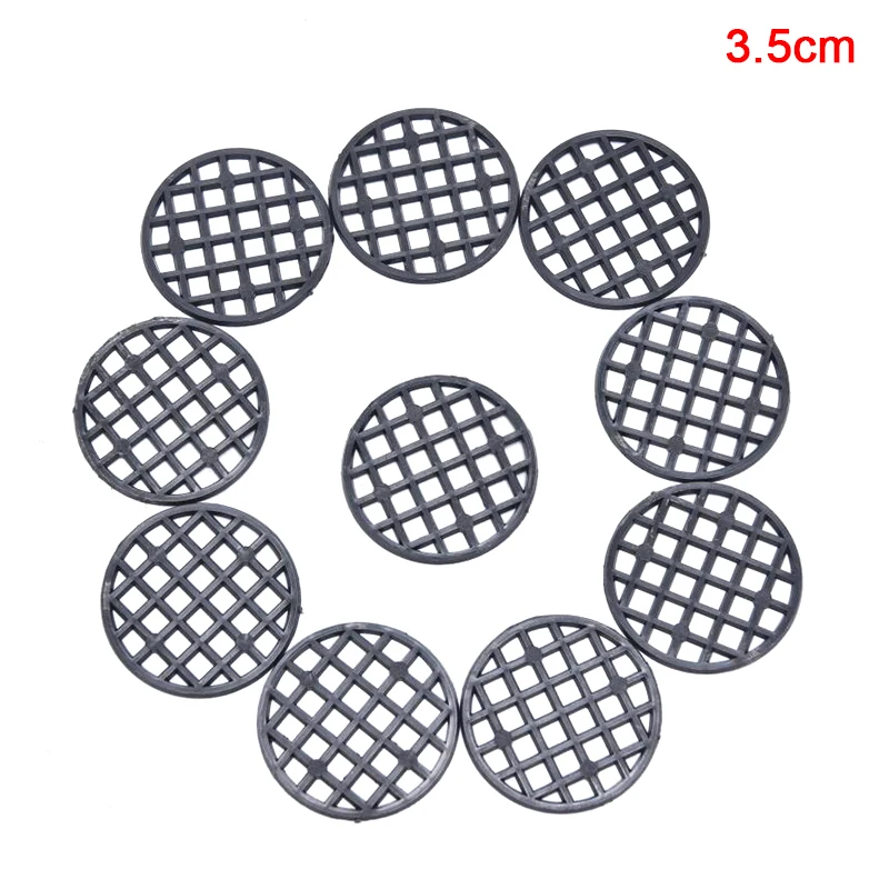 Flower Pot Mesh Pad 10pcs Round Flowerpot Mesh Pad Breathable Leakproof Bottom Grid Mat With Drainage Hole Protection Durable Bonsai Home