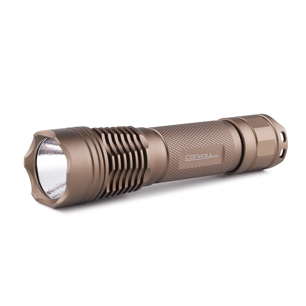 【まにゃ】ライトブラウン Convoy M21B tan 21700 flashlight - AliExpress