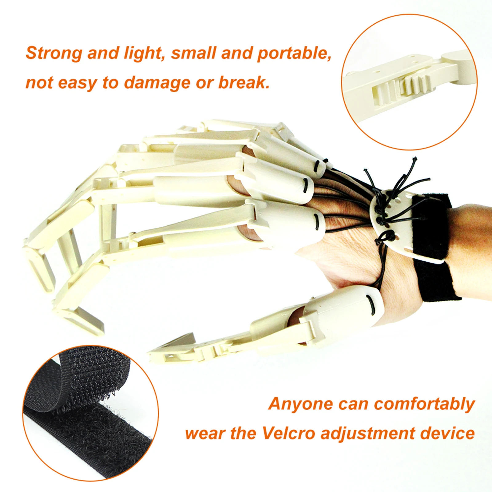 Gants Doigts Griffes Squelette Halloween - Doigts Articulés Osseux Noirs Et Blancs, Longueur 35 Cm, Pour Costume Effrayant Et Fêtes Déguisées