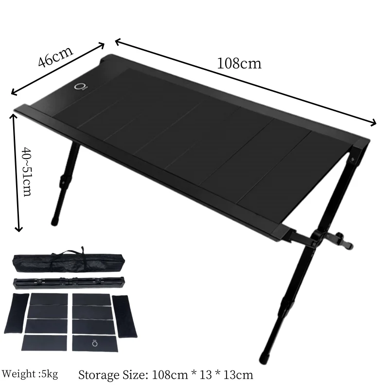 アルミニウム合金製キャンプ用igtテーブル,軽量テーブル,マエストロ
