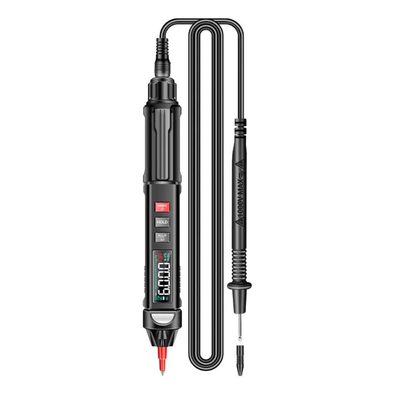

Digital Multimeter Pen Type Meter 6000 Counts with Non Contact Resistance-Capacitance Tester Tool