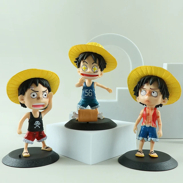 Monkey D Luffy Anime Action Figure, Infância Engraçada, Versão Q, Estatueta  Luff Jovem, Modelo Colecionável em PVC, Toy Gift, 13cm, 1 Pc - AliExpress