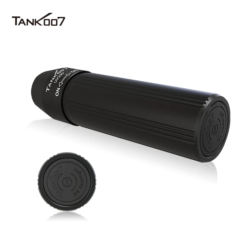 Tank007 UV Flashlight 365nm Black Light LED Powerful Fluorescent Portable Detector for Pet Urine Stains Scorpions Resin Curing
