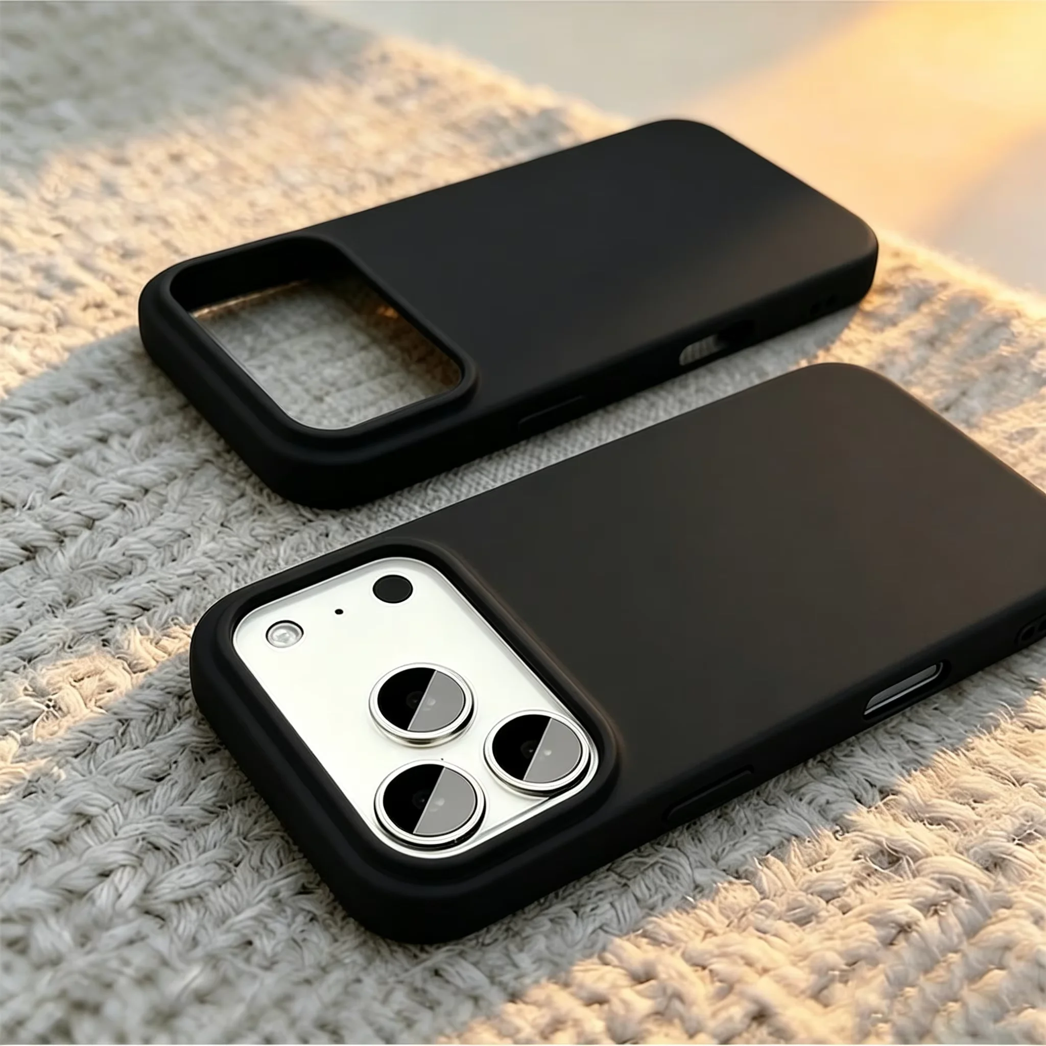 Premium Liquid Silicone Shockproof Phone Case - Elegant and Durable Protection