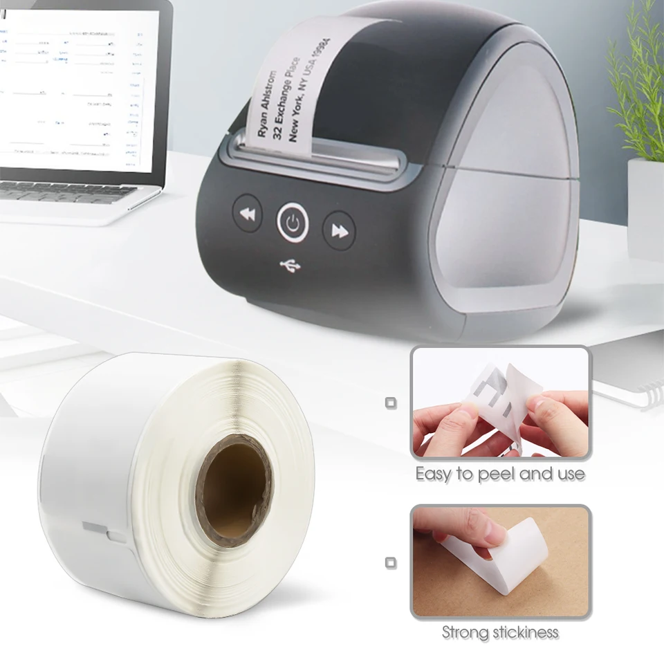 Label Maker 28x89,AddressLabels,99010 Self-Adhesive Labels,Shipping ...