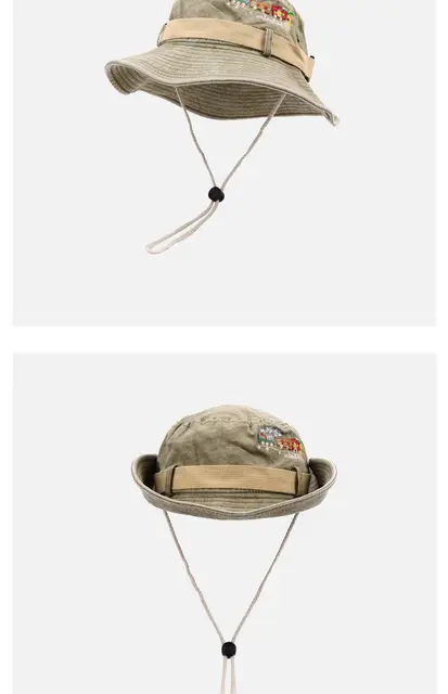 Vintage Bucket Hats Mens, Vintage Fisherman Hat