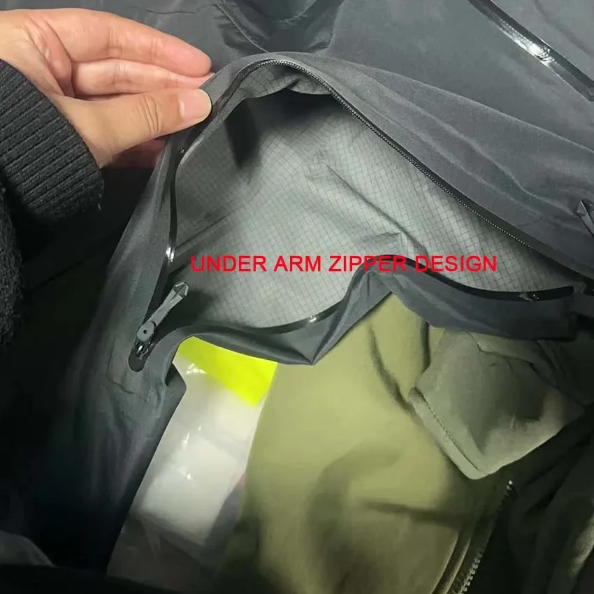 Waterproof Sunscreen Jacket Windbreaker Hiking Jackets Men Women Outdoor Underarm Zipper Camping Fishing Activity