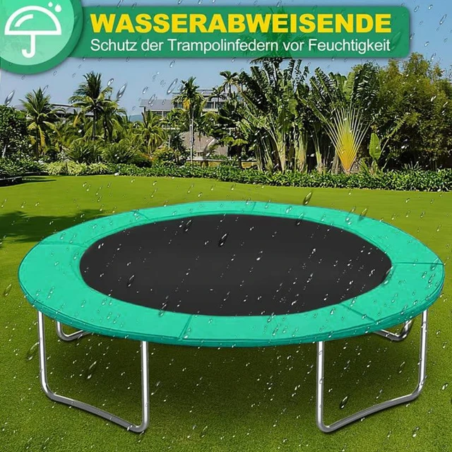 Waterproof 6/8/10/12 Feet Trampoline Spring Cover Safety Mat For Edge  ProtectionTear-Resistant Round Frame Pad With Straps - AliExpress