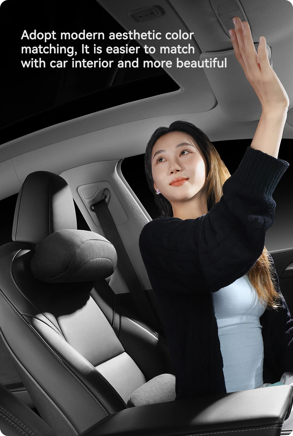 For Various car models biological cotton Neck Pillow Protection Lumbar Backrest