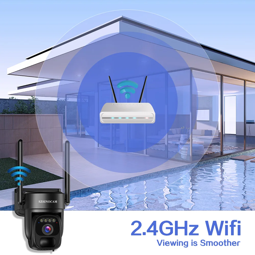 WLAN-Kamera mit Akku – kabellose Solar-Überwachung