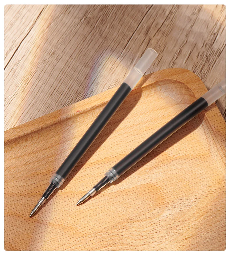 Kaco süße Gelstifte, FIRST Heart & Star Glattes Schreibstift-Set mit zusätzlichen 2 schwarzen Nachfüllungen, einfach elegante Weihnachtsgeschenke, ру Experiment – Detail 10