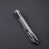 TWOSUN TS45 Folding Knife D2 M390 Steel Knife edc Gear for Men Titanium Handle Ball Bearing Outdoor Hunting Camping  Pocket Tool 6