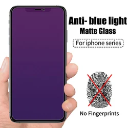 Set of 2 Matte Anti - Blue Light Tempered Glass Screen Protectors - Anti Blue Light (For iPhone 6 6SPlus)
