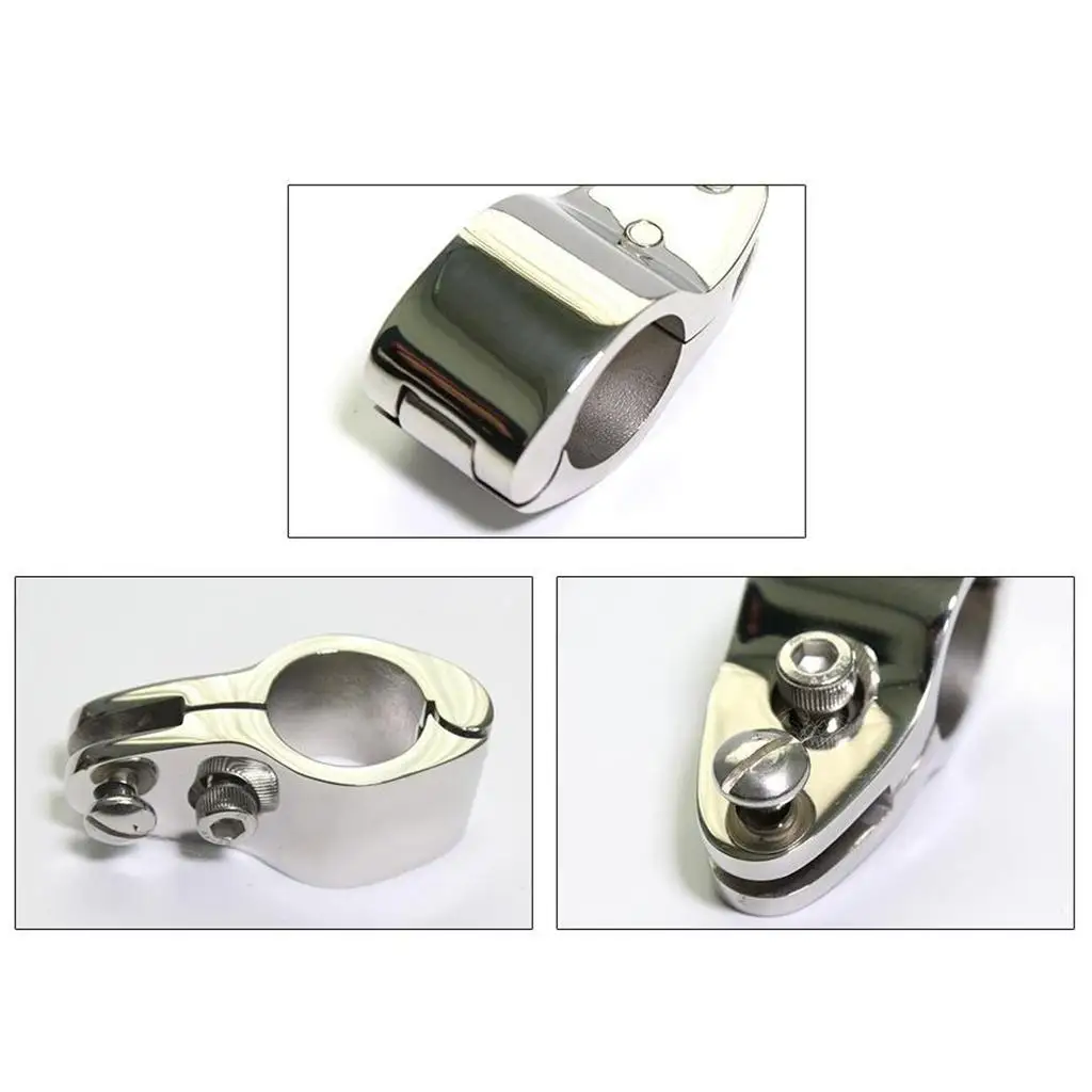 

Stainless Steel Marine Canopy Fitting Tube Clamp for Marine Boat Yacht Tube