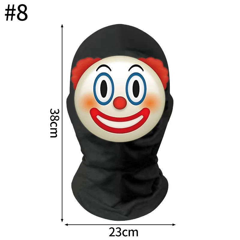 Realistic 3D Face Mask - Cosplay Prop & Full Face Headwear