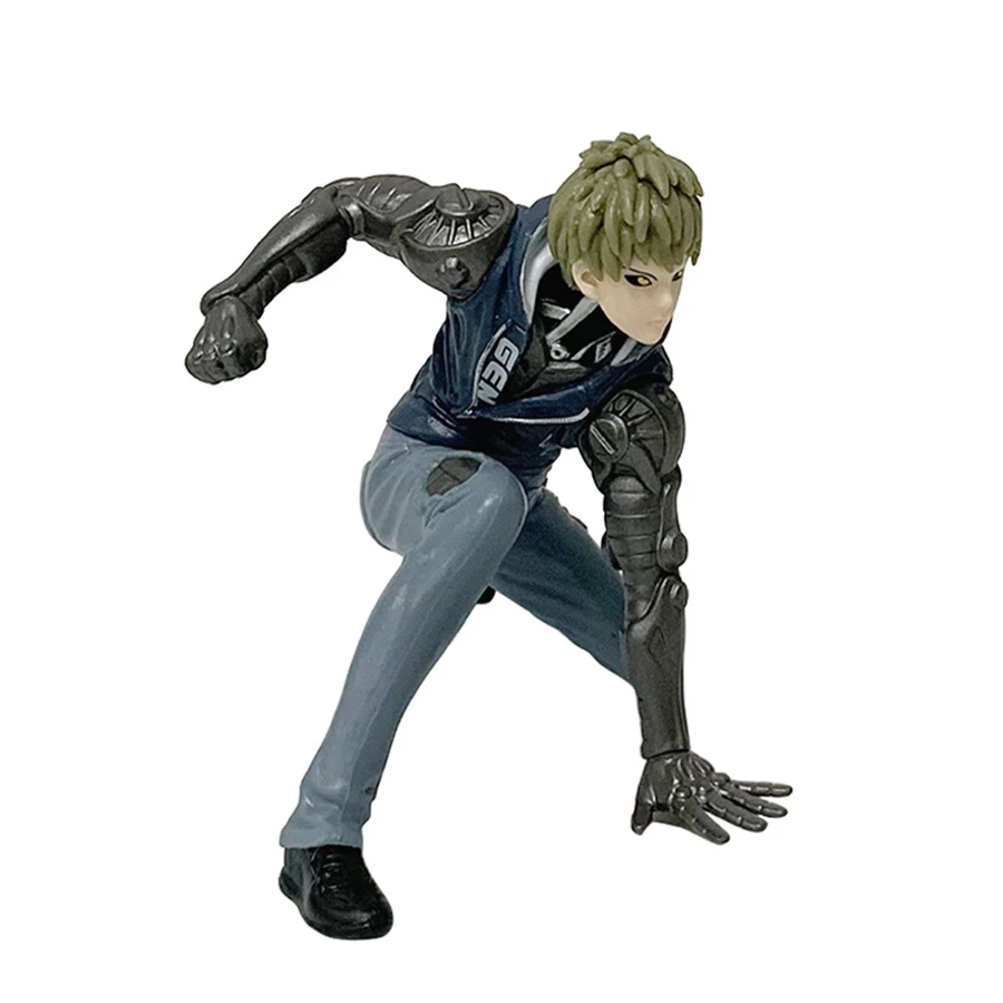 16 cm One Punch Man Anime Figur Hoodie Saitama Action Figure Teufel S-level Hero Genos Figur PVC Sammlung modell Puppe Spielzeug – Detail 14