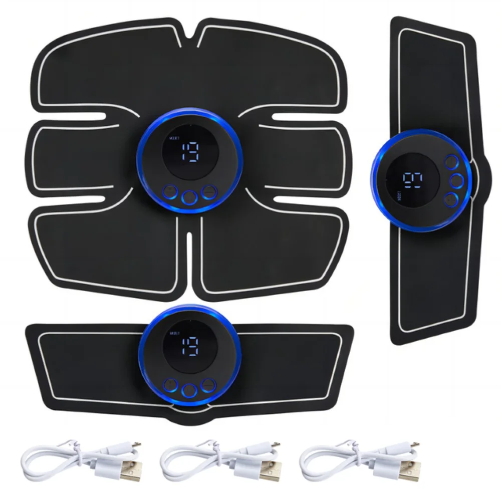 Rechargeable EMS Muscle Stimulator for Fitness and Body Toning