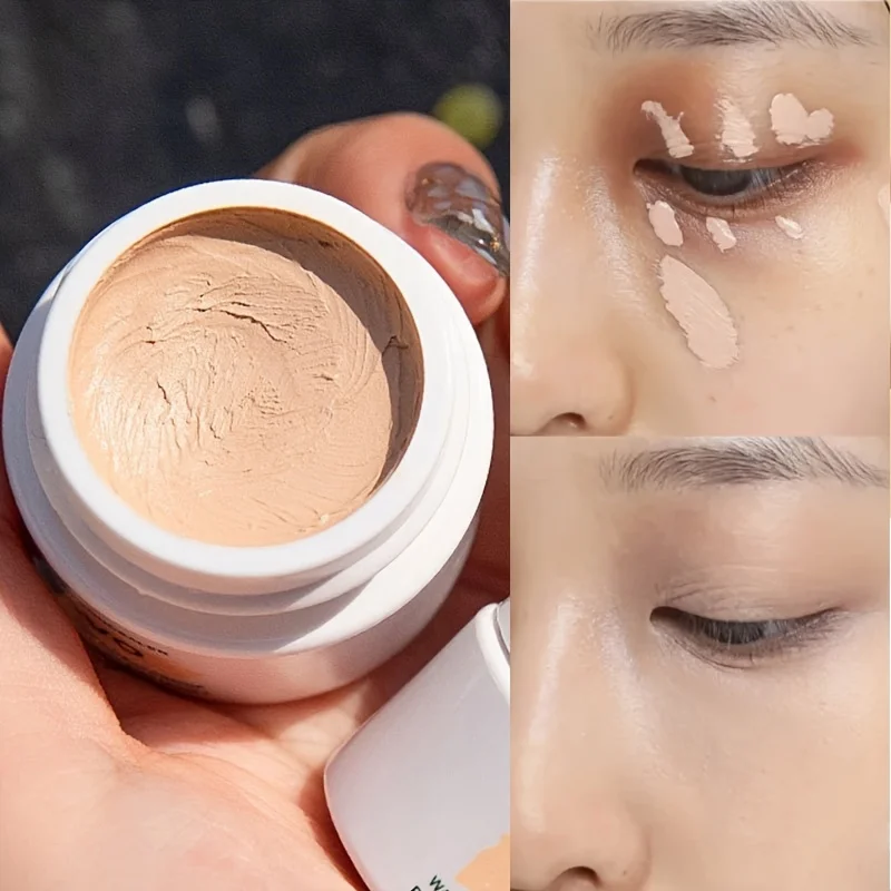 Sponge Head Concealer Liquid Concealer Makeup Concealer Waterproof Concealer Face Concealer Brightening Concealer