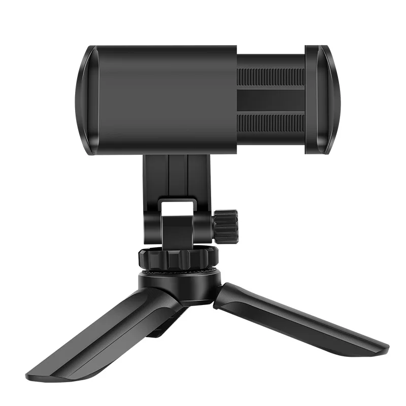 Supporto per treppiede per telefono regolabile Supporto da tavolo pieghevole portatile Bastone per selfie girevole a 360 gradi Stabilizzatore per streaming live compatto - immagine 6