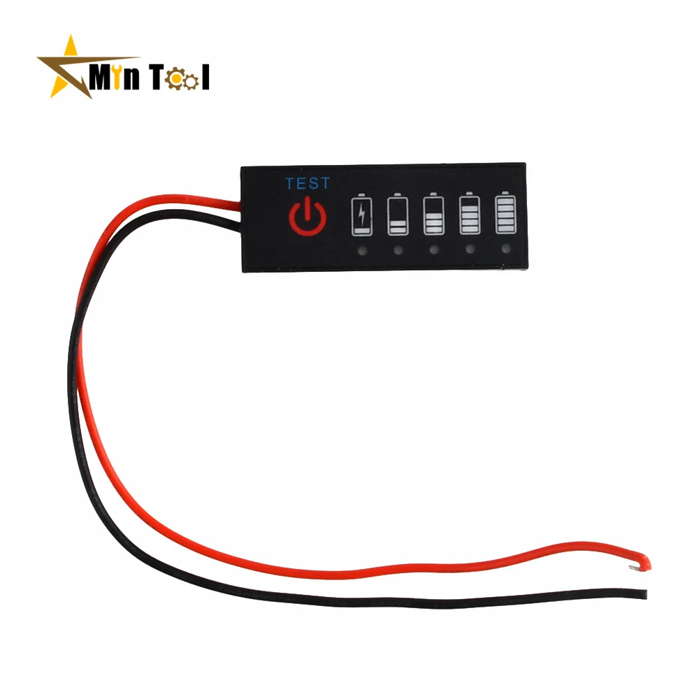 3.7V-25.2V Battery Level Indicator 18650 Lipo Lithium Capacity Tester Meter 1S 2S 3S 4S Module Lithium Battery Tester 3