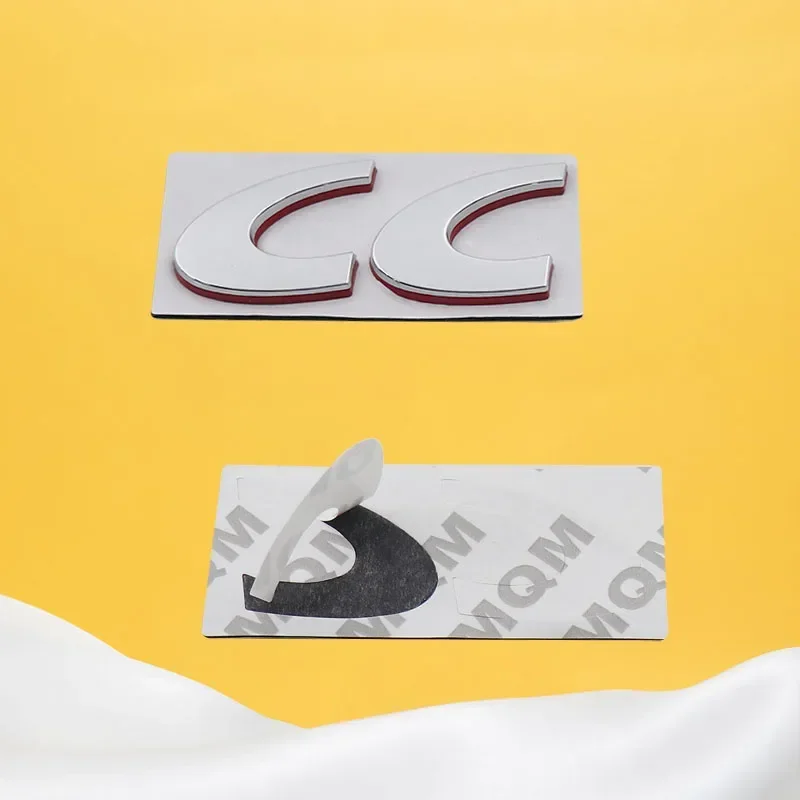 308 306 106 206 205 208 307 3008 207 508 2008 5008 3D 자동차 스타일링 CC 로고 엠블럼 자동차 휀더 트렁크 리어 데칼 배지 스티커